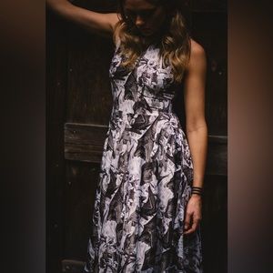 BlackMilk Cave Dwellers Princess Midi Dress - Limited